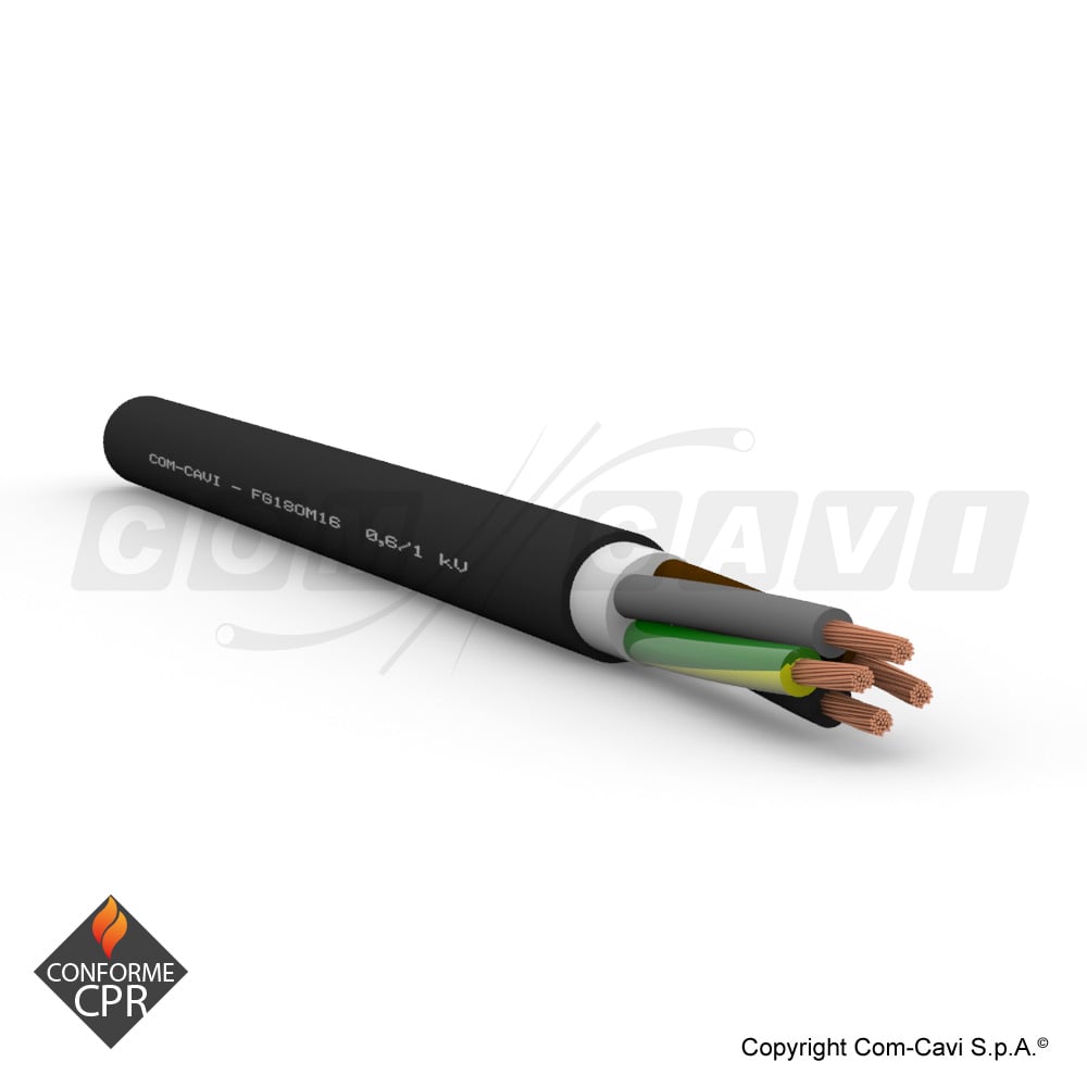 Cavo CPR FG18OM16 0,6/1 kV - 4x2,5