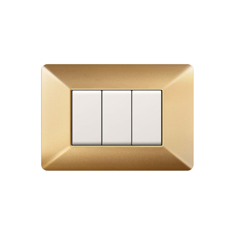 Elettrocanali ECSE9806SO Placca 6 moduli